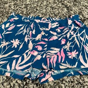 Lilly Pulitzer girls pull on shorts L 12/14